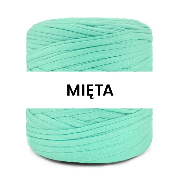T-shirt Yarn Cotton Spaghetti / mięta