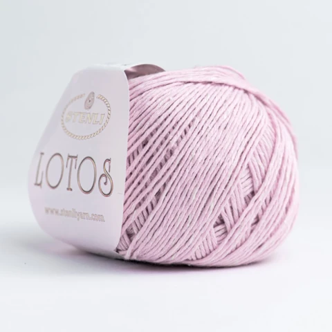 Włóczka Stenli Lotos 3055 / jasny róż