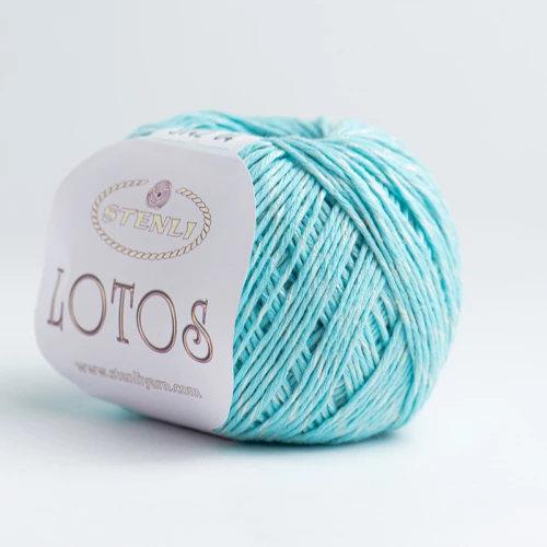 Włóczka Stenli Lotos 3142 / jasny turkus