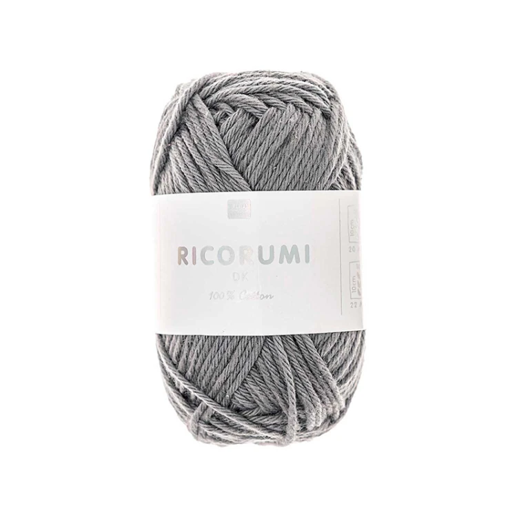 Włóczka Rico Design Ricorumi DK 080 / ciemny szary