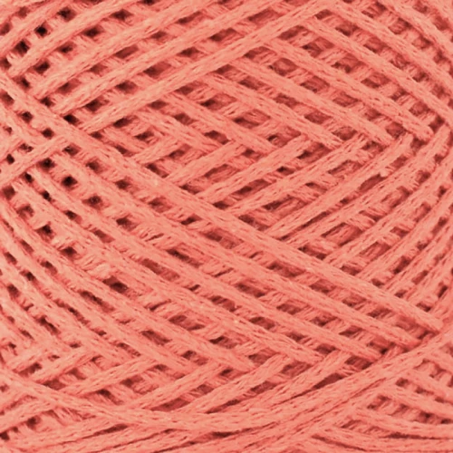 Sznurek Macrame Cotton by KOKONKI 2mm / rolka 200m / melon (wiązany)