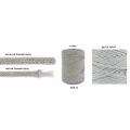 PREMIUM sznurek bawełniany by KOKONKI 5mm / rolka 100m / brąz