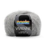 Włóczka Sesia Vivienne 8463 / szary melanż
