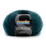 Włóczka Sesia Vivienne 0870 / butelkowa zieleń
