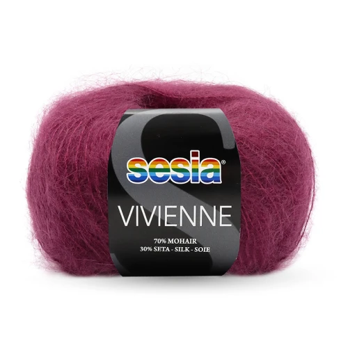 Włóczka Sesia Vivienne 5025 / wino