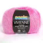 Włóczka Sesia Vivienne 4754 / chłodny róż