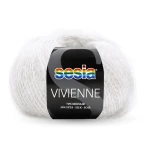 Włóczka Sesia Vivienne 5151 / biel