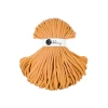 Sznurek pleciony bawełniany Bobbiny Jumbo / Pomarańczowy / Orange / 9mm / 100m