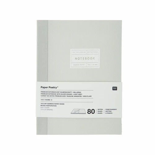 Notes Rico Design / 145 x 195 mm / szary / 302207
