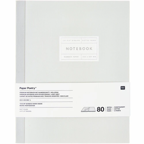 Notes Rico Design / 205 x 255 mm / szary / 302244