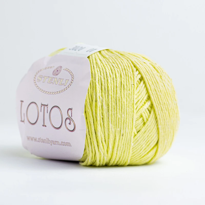 Włóczka Stenli Lotos 3014 / cytrynowy