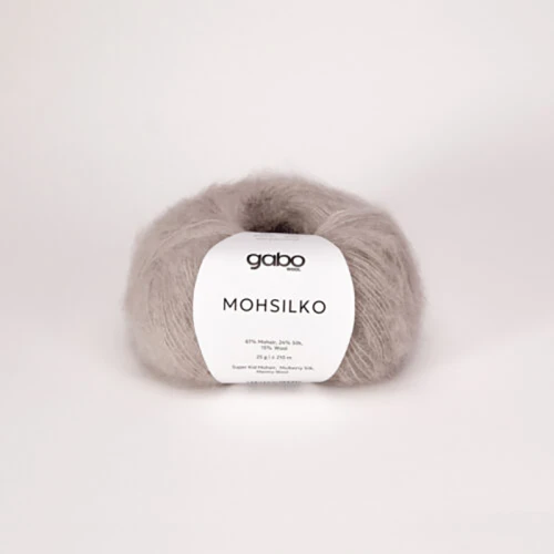 Włóczka Gabo Wool Mohsilko 4218 / owsiankowy pył