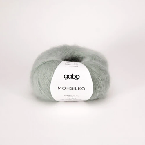 Włóczka Gabo Wool Mohsilko 4268 / szałwia