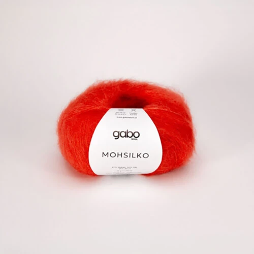 Włóczka Gabo Wool Mohsilko 4301 / czerwona pomarańcza
