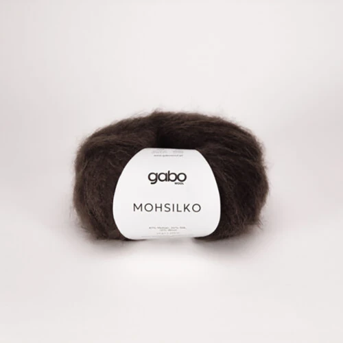 Włóczka Gabo Wool Mohsilko 4305 / gorzka czekolada
