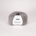 Włóczka Gabo Wool Mohsilko 4400 / szary pył
