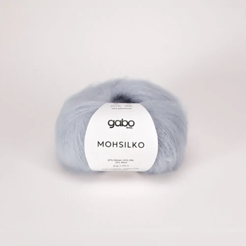 Włóczka Gabo Wool Mohsilko 4442 / niebieski kryształ