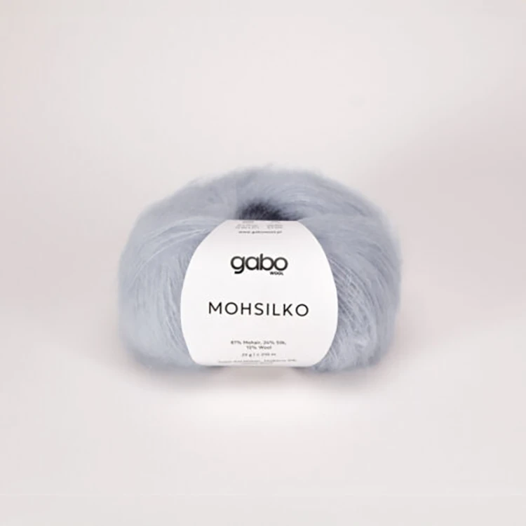 Włóczka Gabo Wool Mohsilko 4442 / niebieski kryształ