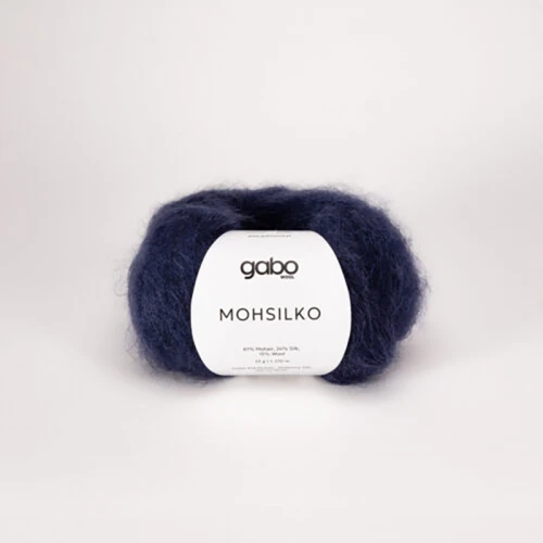 Włóczka Gabo Wool Mohsilko 4936 / atrament