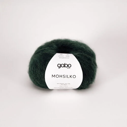 Włóczka Gabo Wool Mohsilko 4958 / leśna zieleń