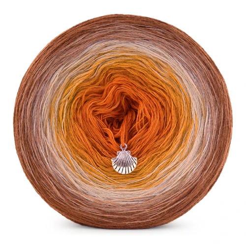KOKONEK Merino 836 - Toffi/terakota/ciepły beż/miodowy/koniak