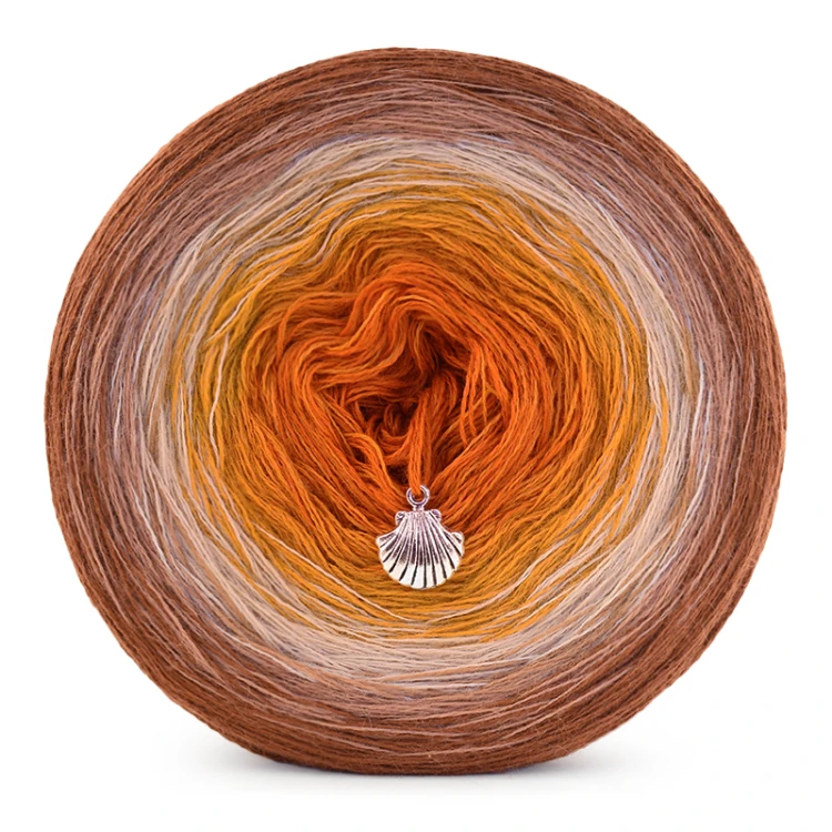 KOKONEK Merino 836 - Toffi/terakota/ciepły beż/miodowy/koniak