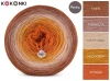 KOKONEK Merino 836 - Toffi/terakota/ciepły beż/miodowy/koniak