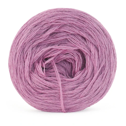 KOKONEK Mono Merino jeden kolor - zgaszony róż / 250m