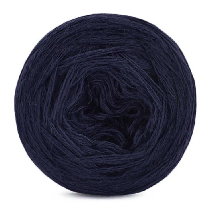 KOKONEK Mono Merino jeden kolor - kruczy / 250m