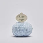 Włóczka Cardiff Cashmere Classic 302 / talko / baby blue tweed