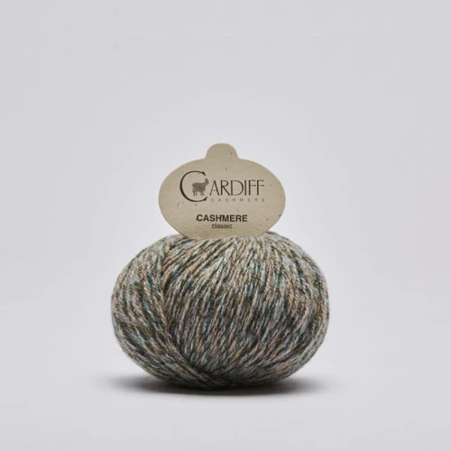 Włóczka Cardiff Cashmere Classic 312 / polo melanż