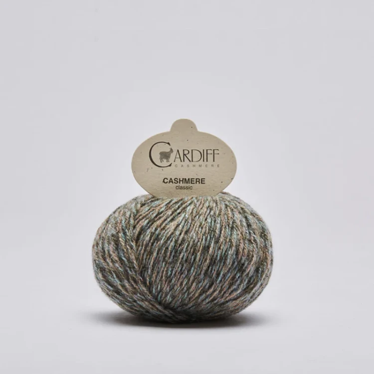 Włóczka Cardiff Cashmere Classic 312 / polo melanż