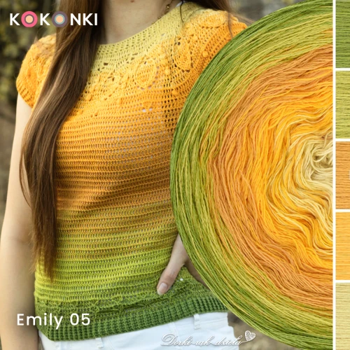 KOKONEK Nature NT080 Emily 05 - Pesto/awokado/musztarda/kurkuma/rumianek