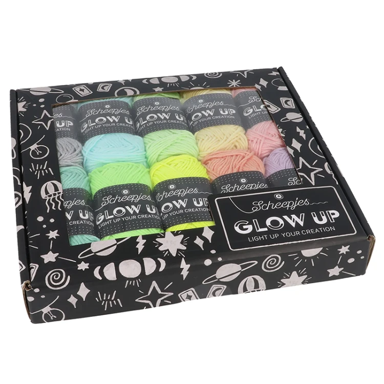 Zestaw włóczek Scheepjes Glow Up / 10 x 25 g