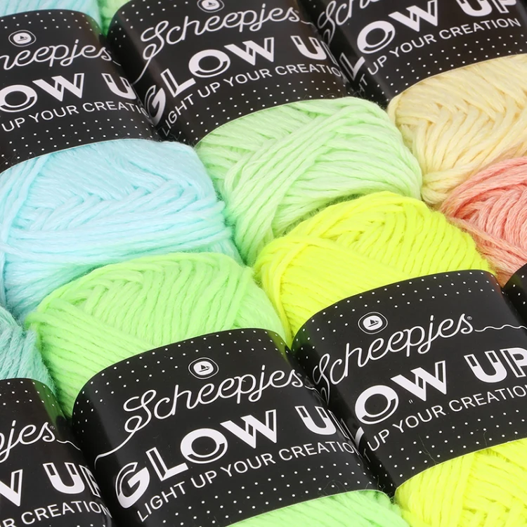 Zestaw włóczek Scheepjes Glow Up / 10 x 25 g