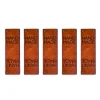 Zestaw metek nubuk premium "HAND MADE" / rdza / 60 x 20 mm / 5 szt.