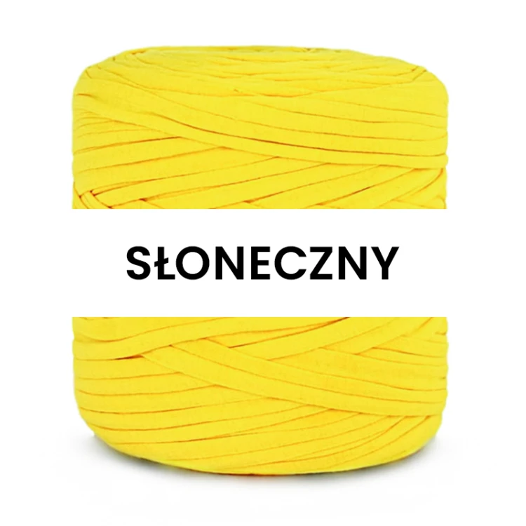 T-shirt Yarn Cotton Spaghetti / słoneczny