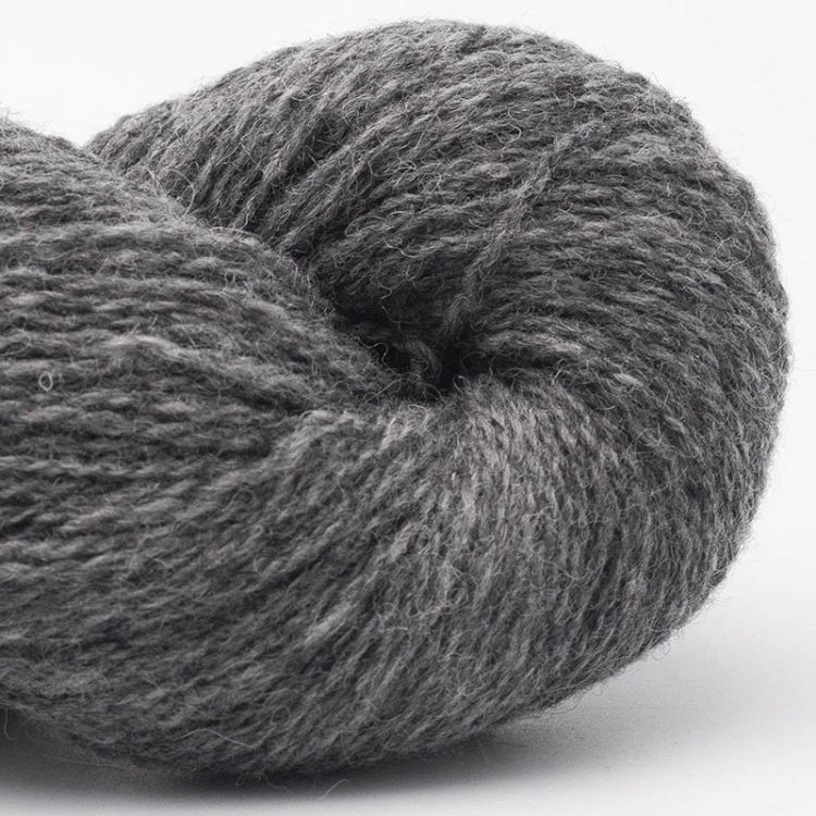 Włóczka BC Garn Bio Shetland 42 / ciemny szary