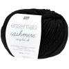 Włóczka Rico Design Essentials Cashmere Recycled DK 006 / czerń