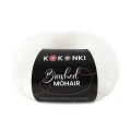 Włóczka KOKONKI Brushed Mohair 001 / mleczny