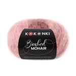 Włóczka KOKONKI Brushed Mohair 002 / morela