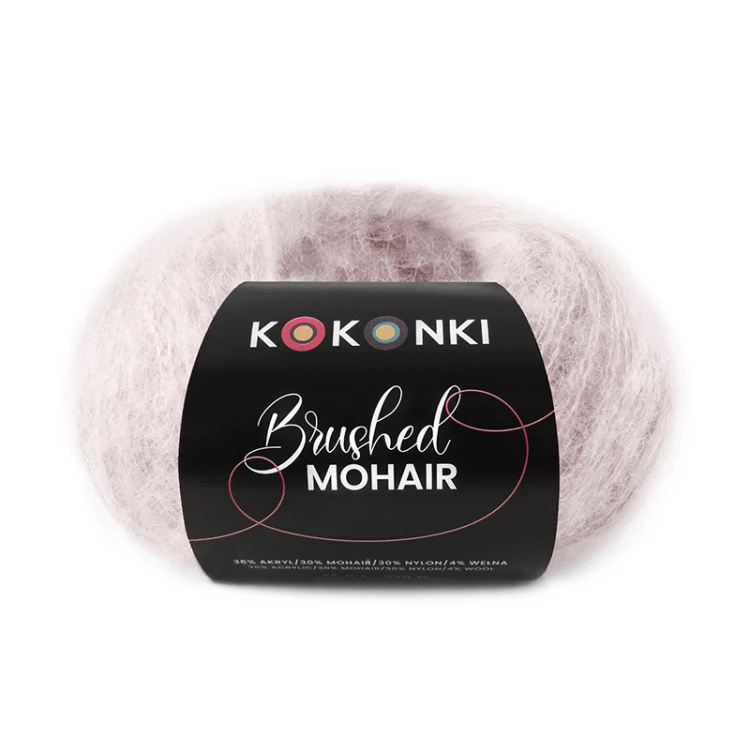 Włóczka KOKONKI Brushed Mohair 003 / nude
