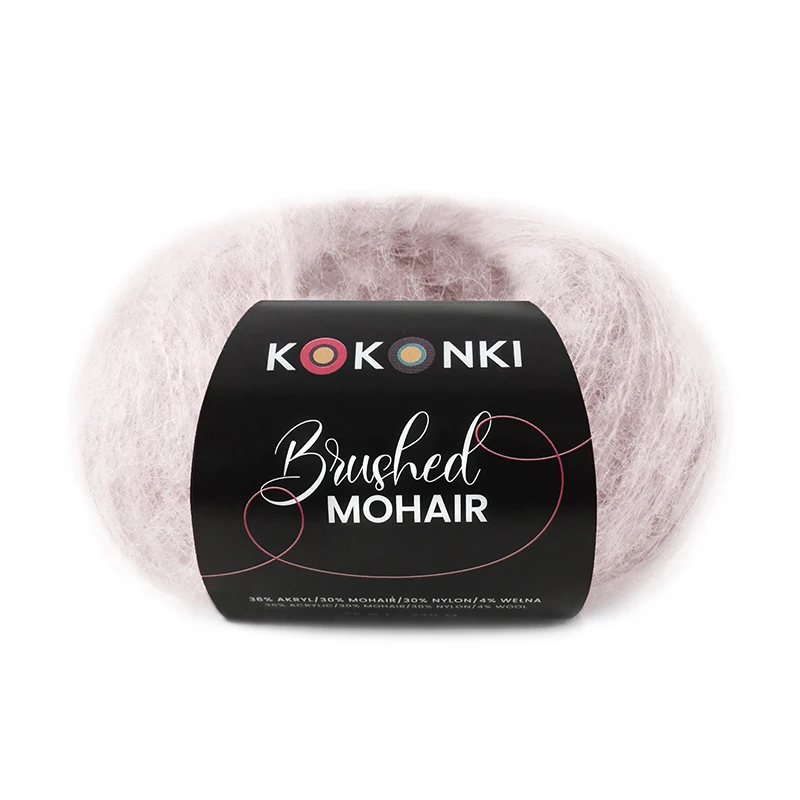 Włóczka KOKONKI Brushed Mohair 003 / nude