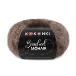 Włóczka KOKONKI Brushed Mohair 015 / mleczna czekolada