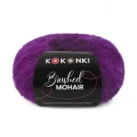 Włóczka KOKONKI Brushed Mohair 019 / ciemny cyklamen