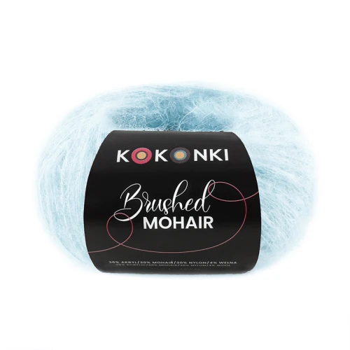 Włóczka KOKONKI Brushed Mohair 021 / chmurka