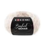 Włóczka KOKONKI Brushed Mohair 023 / szampan