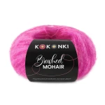Włóczka KOKONKI Brushed Mohair 025 / róż