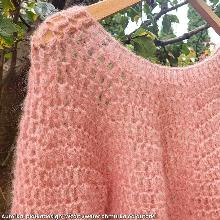 Autorka: plotkadesign; Wzór: Sweter chmurka od autorki