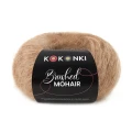 Włóczka KOKONKI Brushed Mohair 017 / camel